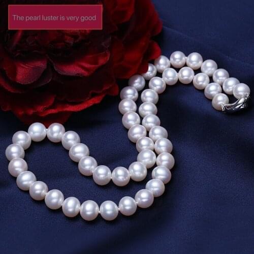 Mothers Day Gifts S925 silver K Jewelry Necklace Chain Natural Pearl Women Classic Jewelry Designer Party Elegance Gifts