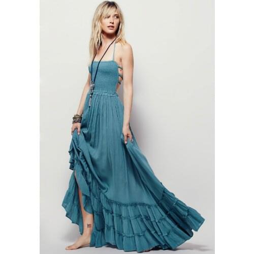 Fonyoomaui Solid Summer Dresses