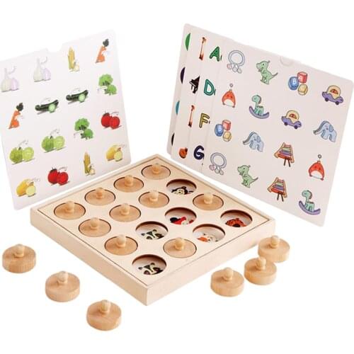 Memory Chess Memory Matching Game, Memory Card Game Suitable for Children Over 3 Years Old, Gifts Toy for Boys and Girls