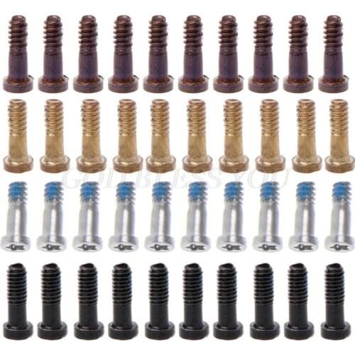 10Pcs Torx Screw 5-Point Star Bottom Screws Kit For iPhone 6/6S/6 Plus/6S Plus/5S Drop Shipping