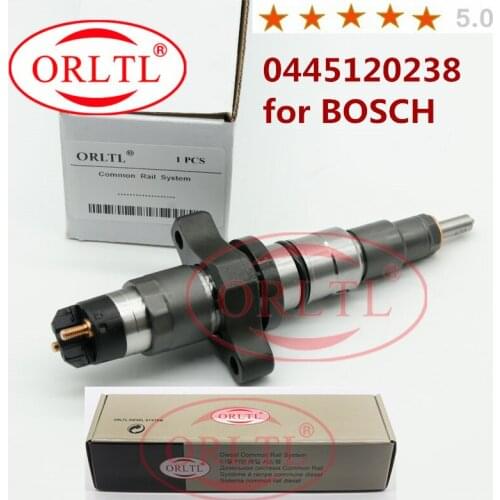 ORLTL Diesel Fuel Injector 0445120238 (0986435505)Common Rail Injector 0 445 120 238 for CUMMINS 5263316 5135790ADDodge Ram