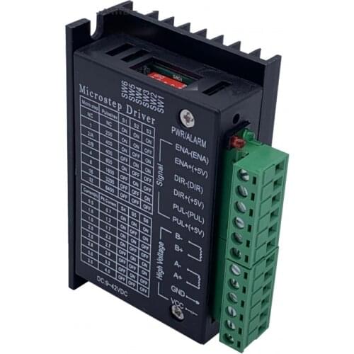 42/57 stepper motor driver control board TB6600 upgrade version 32 subdivision 4.0A 42V pulse 3-24V