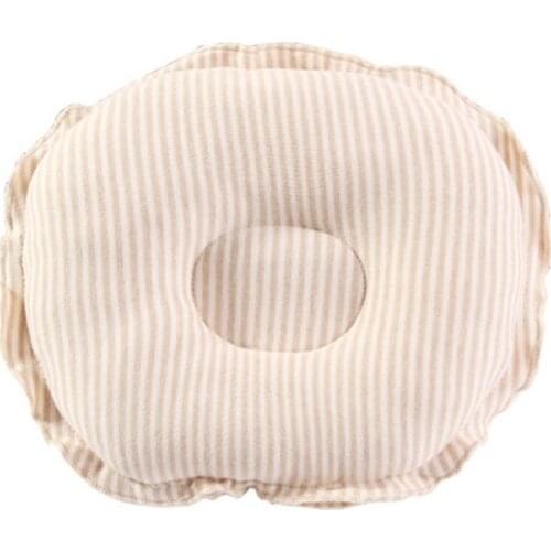 OUTAD Natural Organic Cotton Sleeping Pillow Newborn Infant Girls Boys Support Cushion Baby Soft Shape Pillow Prevent Flat Head