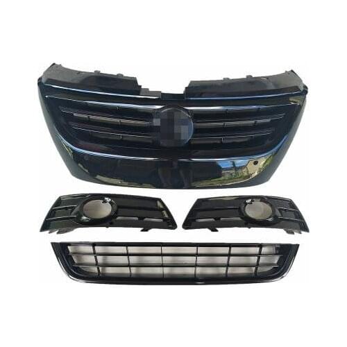 High quality ABS uthentic car Front Grille Around Trim Racing Grills Trim for CC 2009-2012 Car styling