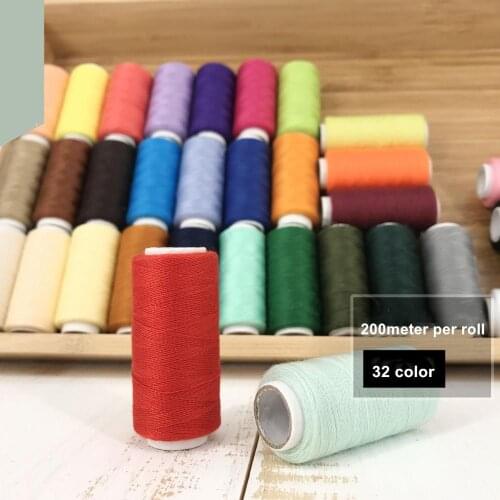 10Pcs Colorful High quality machine embroidery thread DIY Sewing Thread Kit Thread Sewing