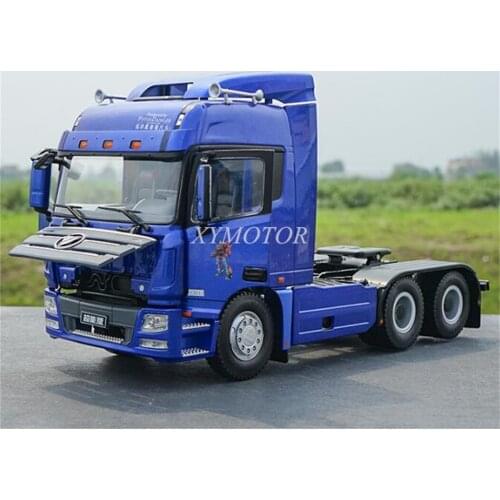 AUTO MAN 1:24 For Auman EST-A Tractor Trailer EST Truck Diecast Model Car Toys Gifts Display Collection