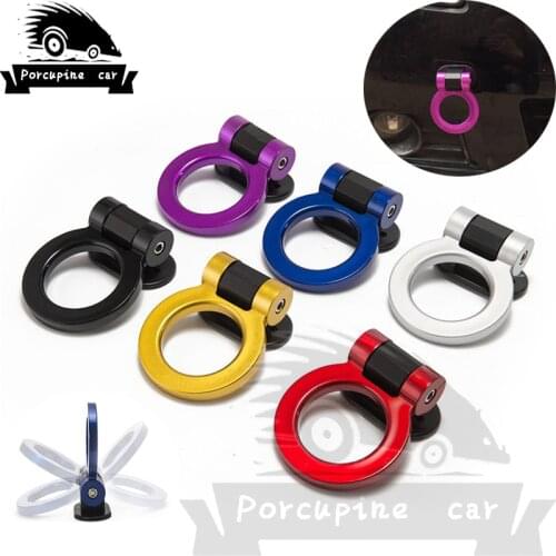 Car Auto Ring Trailer Trailer Hook Trailer Eye Front Rear Trailer Decoration Bars Car Sticker Car Decoration Hook car styling