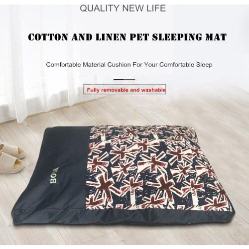 Oversized Pet Mat Sofa for Medium Large Dogs Golden Retriever Dog Bed Husky Satsuma Removable Big Dog Cushion Pad Puppy Lounger