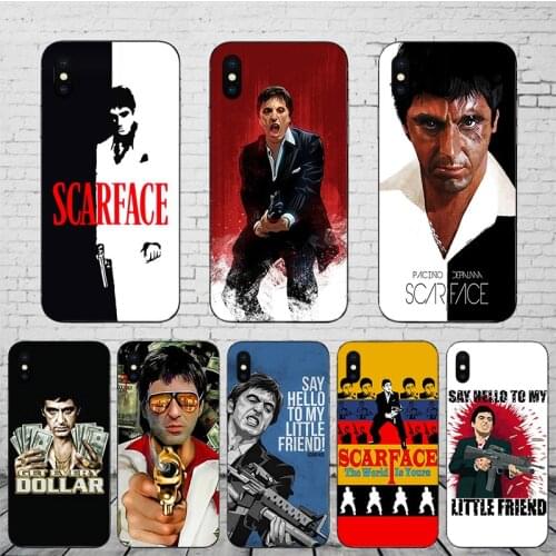 The Movie Scarface Nation Cover Soft Phone Case For Iphone X XR 12 Mini 11 Pro XS Max SE 2020 8 Plus 6 7 6S 5 TPU Mobile Shell