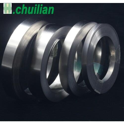 Chuilian 0.12mm Thickness X 10Meter 99.96% N6 Pure Nickel Plate Strap Strip Sheets for 18650 Battery Spot Welding Machin