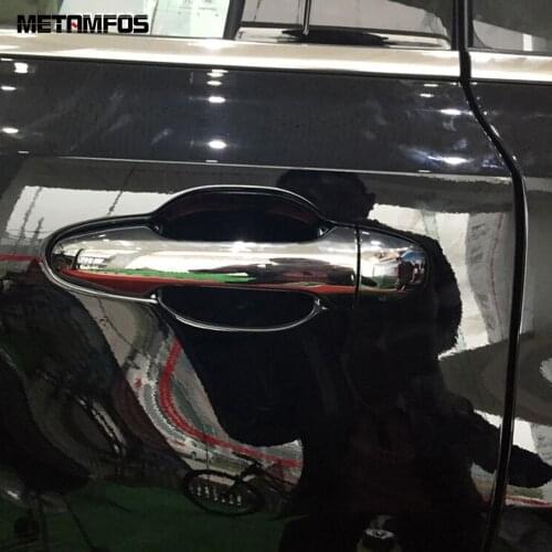 For Toyota Highlander 2015-2017 2018 2019 Chrome Door Handle Catch Cover Trim Decoration Frame Exterior Accessories Car Styling