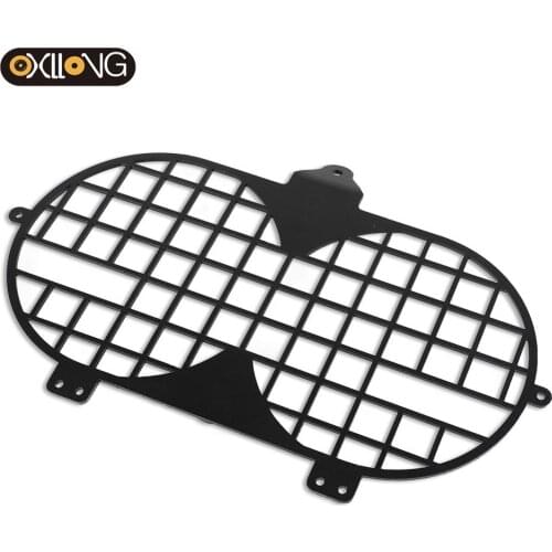 Headlight protection for HONDA XRV750 Africa Twin 1996-2002 Motorcycle Vintage Headlight Protector Retro Grill Light Lamp Cover