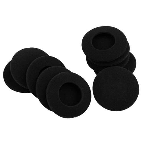 10pcs Black Ear Pads Sponge earphone earpads for MDR-Q55 50 66 21 22 23 33 G73 64 headphones