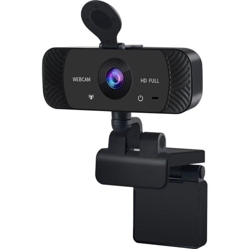 HD Webcam 1080 Conference Live Broadcast Computer Camera Free Drive Built-in Microphone USB