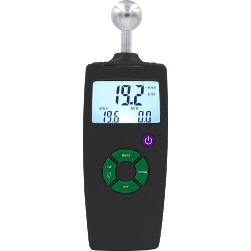 Wood Moisture Meter, CD-200 Digital Moisture Meter, Water Leak Detector, Moisture Tester, Backlit LCD Display With Ball Probe