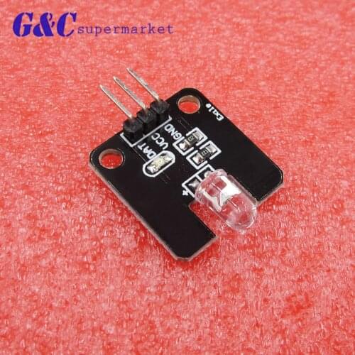 Infrared Emission Module IR Transmitter Module For Arduino Electronic Blocks w/ Led 5V diy electronics