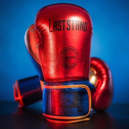 6 8 10 12oz Metal Color Boxing Gloves PU Leather Muay Thai Guantes De Boxeo Free Fight mma Sandbag Training Glove For Men Women