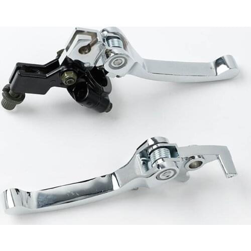 CRF KLX Pit Pro Xmotos BSE KAYO Pit Dirt Bikes parts most Aluminum Alloy Folding Clutch lever Brake Lever set free shipping