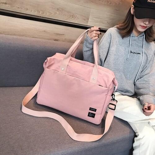 S.IKRR Travel Bag Oxford Duffle Bag Carry On Luggage Bags Women Water Resistant Fashion Sac Weekend Large Sports Bags Handbags