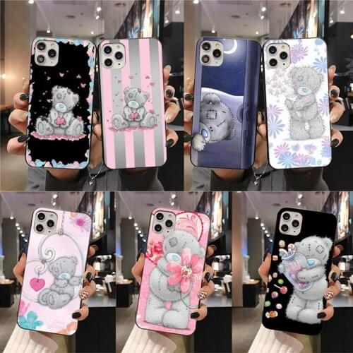 Tatty Teddy Me To You Bear Phone Case For iphone 12 11 Pro Max Mini XS Max 8 7 6 6S Plus X 5S SE 2020 XR cover
