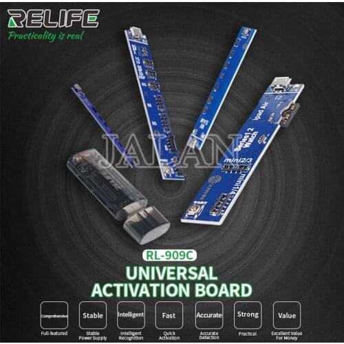 RELIFE RL-909C Universal Battery Activation Board Mobile Phone Repair Tool For Samsung&Ip&Huawei Quick Charge PCB Tool