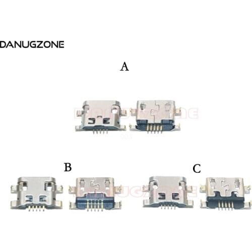 10PCS For Lenovo A708T S890 For Alcatel 7040N For Huawei G7 G7-TL00 Micro USB Charging Port Connector Charge Jack Socket Plug