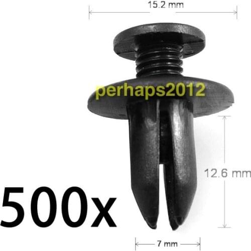 500 pcs / lot Screw Type Nylon Retainer Clips ForMazda 9926-50-625 Case ForToyota 90467-06017