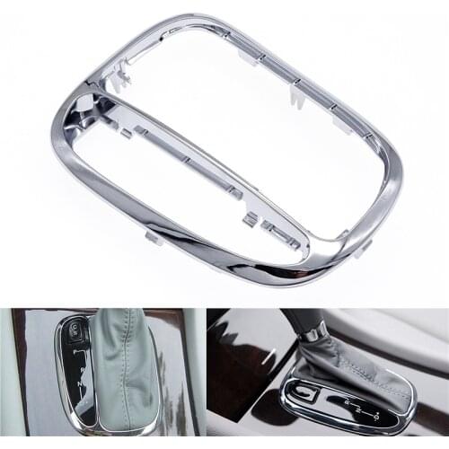 Car Center Console Shifter Trim Cover Gear Shift Panel Frame Decoration Accessory For Mercedes Benz C Class W203 C230 C320 D106