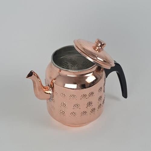 Barbecue Cart Copper Teapot coffee Cooker Type Small Size