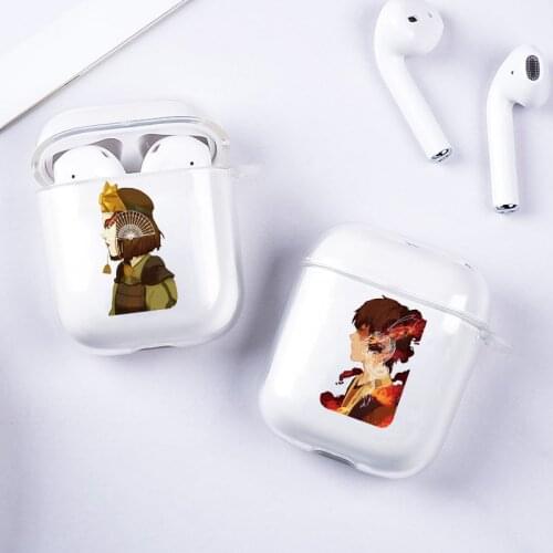 Japan Cartoon Avatar The Last Airbender Soft Silcone Earphone Case for Airpods 1 2 Wireless Bluetooth Earphone Clear TPU Cover