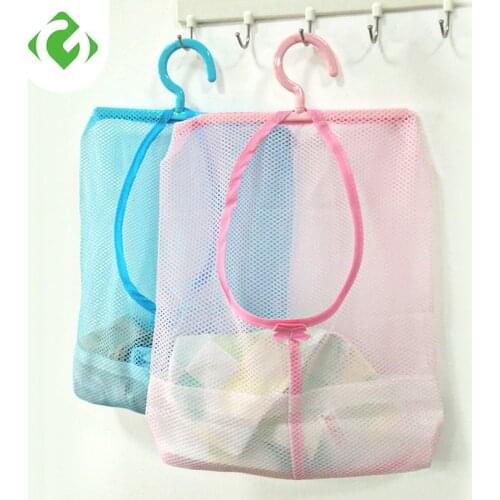 Hanging Organizers Bathroom Hanging Bag Clothespin Mesh Hooks Hanging Storage Bag Mesh Bag Shower Bath Hanging Organizers