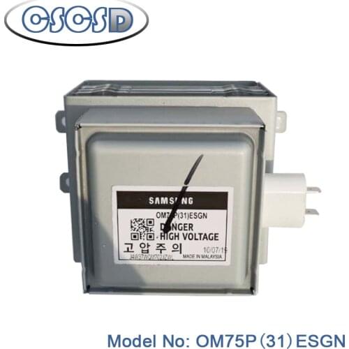 1pcs/lot 100% new for samsung Industrial Microwave Oven Magnetron OM75P(31)ESGN Microwave Oven OM75P Magnetron Accessories