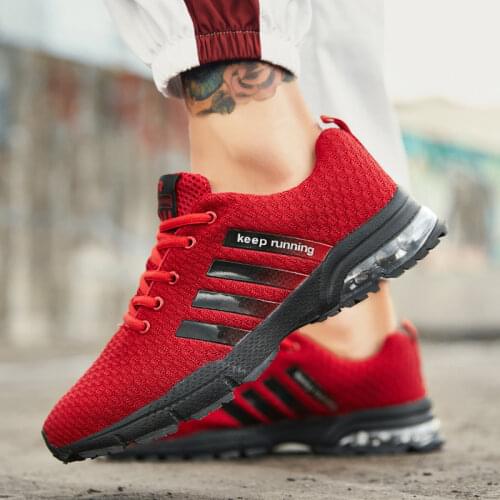 Men Sneakers New Casual Mens Breathable Trainers Shoes Fashion Mesh Man Sneaker Basket Tenis Hombre Shoe