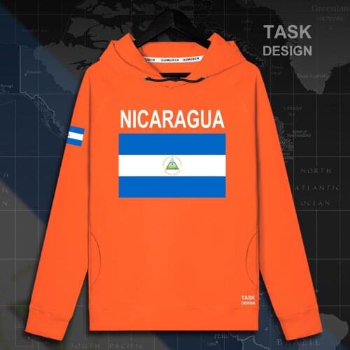 Nicaragua NIC Nicaraguans NI mens hoodie pullovers hoodies men sweatshirt streetwear clothing hip hop tracksuit nation flag 02
