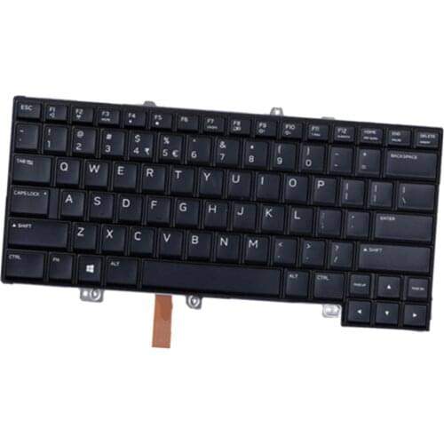 NEW English Layout PC Keyboard QWERTY with Backlit for DELL Alienware 15 R3