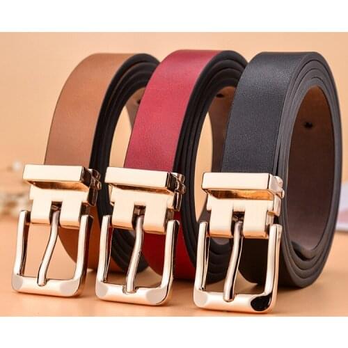 Hot sale new kids belt strap hight quality luxury brand fashion pu leather children belt boys/girls pin buckle pants belts 2.2cm