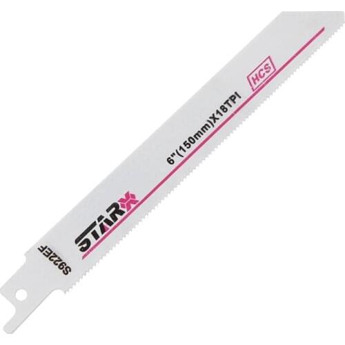 High Carbon Steel S922EF 150mm 6" Reciprocating Saw Blade Effective For Cutting Wood Woodworking