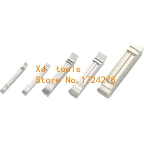 Special sale 10Pcs aluminum slotted blades MGGN150/MGGN200/MGGN250/MGGN300/MGGN400/MGGN500 Aluminum special purpose