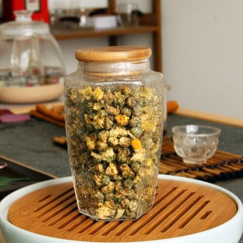 Hammer tea pot tea set accessories bamboo and wood cover glass tea pot Japanese sealed pot high boron silicon glass