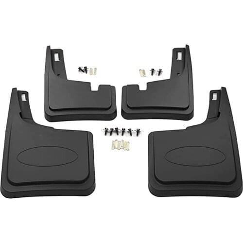 Mud Flaps for 2021 Ford F150 F-150 Splash Guards Mud Fender Mudflaps Mudguards Fit for Front and Rear Wheel & Tire, 4PCS