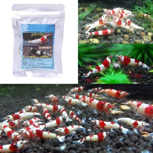 40g/Bag Aquarium Snow Natto Shrimp Snail Food Feed Feeding For Aquarium Fish Tank Pond Red Shrimp Snail Feeder Food C42