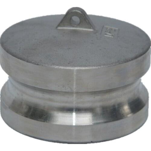 Free shipping 3/4 TYPE DP Dust Plug Stainless Steel 304 Trash Pump Adapter Camlock Coupler Dust Plug Max 250 psi