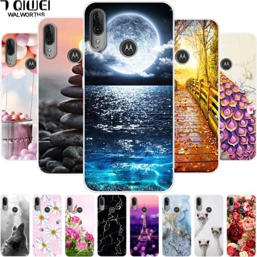 For Moto E6 Plus case cover silicone soft tpu Back cases For Motorola Moto E6S 2020 Case For Moto E6 Play E 6 E6Play Para