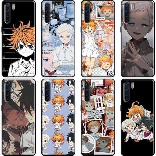 Emma Promised Neverland Anime Soft For OPPO A52 A72 A83 A91 A5 A9 A53 A31 2020 F5 F7 Reno 4 Pro 2Z A5S A1K A15 Case