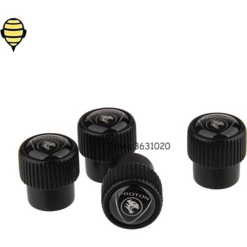 Valve Caps Car Accessories Wheels Tire Valve Stem Caps Emblem for Proton Persona Wira Gen2 Gen-3 Savvy Waja Exora Saga Satria
