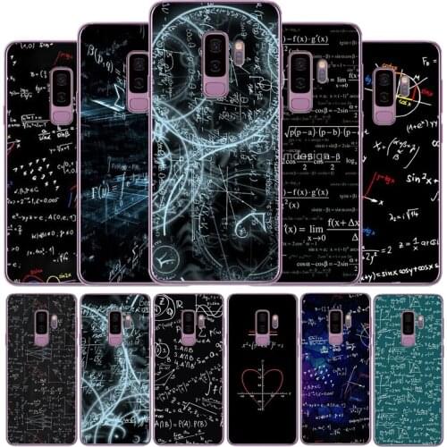 Formulas Math formul Mathematics case For Samsung S7 S8 S9 S10 S20 EDGE Plus Lite note8 note9 note10 soft Back Cover Silicone