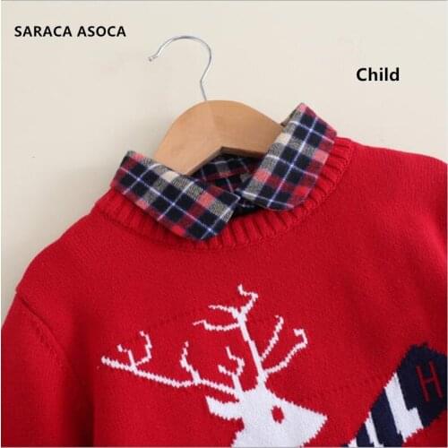 Unisex New Autumn Winter Plaid Shirt Fake Collar Child All Match Elastic Belt Sweater Detachable Collar Children