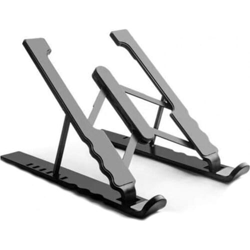 2021 Newest Foldable Notebook Stand Six-Level Adjustment Plastic Portable Holder Riser for Laptops Car Styling Accessories