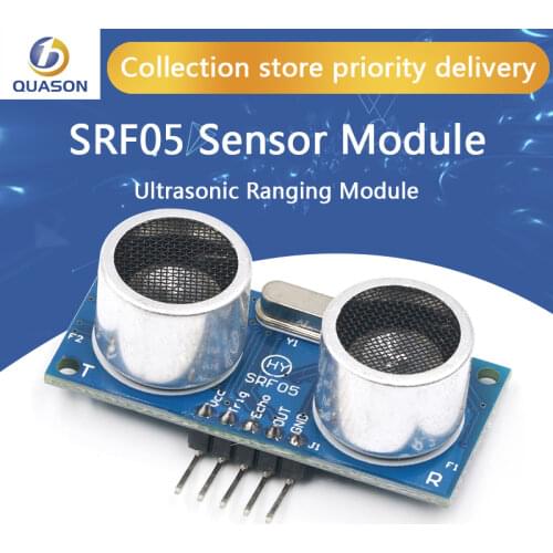 HY-SRF05 SRF05 Ultrasonic Distance Sensor Module Ultrasonic Ranging Module Replace SR04 Module DC 5V 5pin