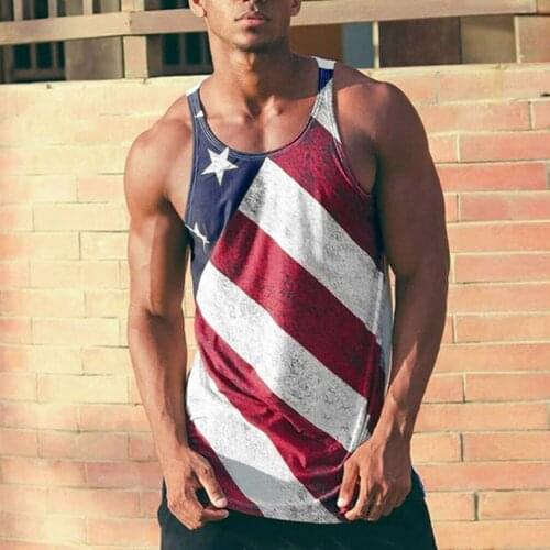 XIYOUNGYOUNG Men's Bodybuilding Jerseys